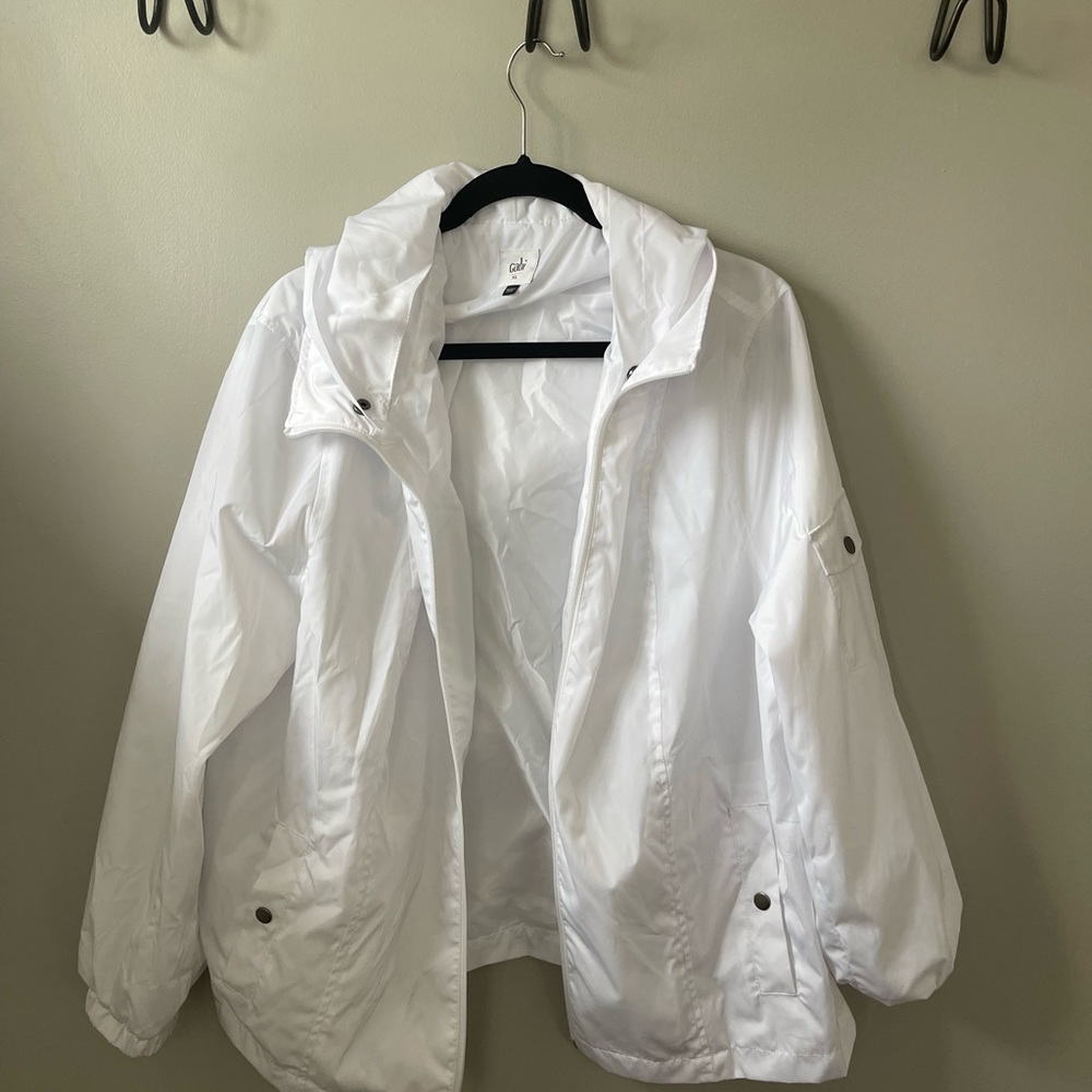 Cabi White windbreaker -XL